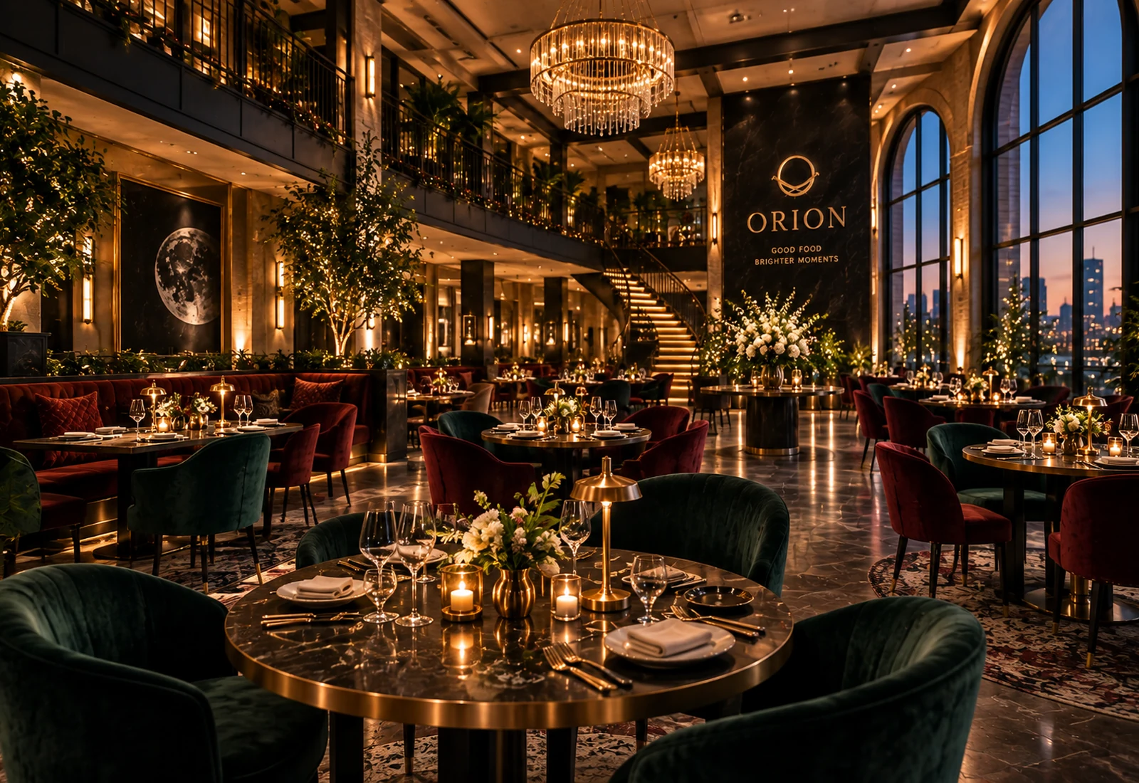 Restaurant Interior 1400 × 1000 Px